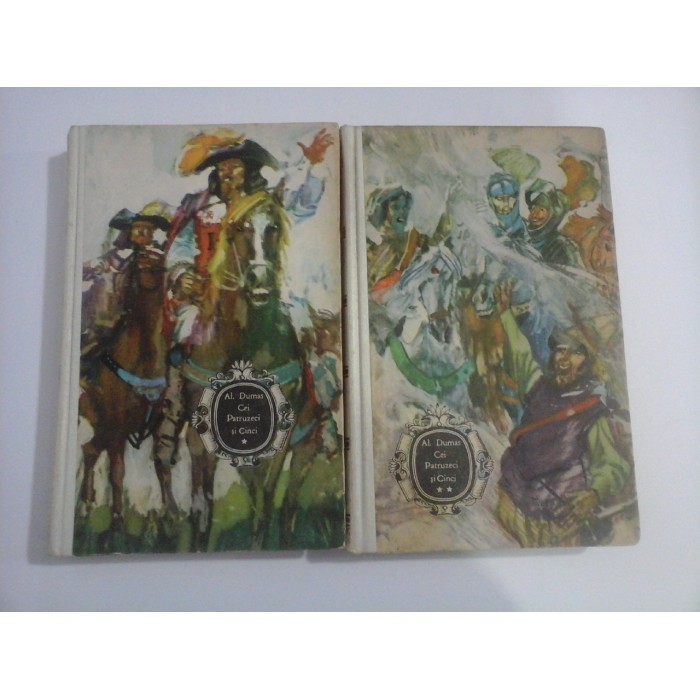 CEI PATRUZECI SI CINCI (2 volume)  -  AL. DUMAS
